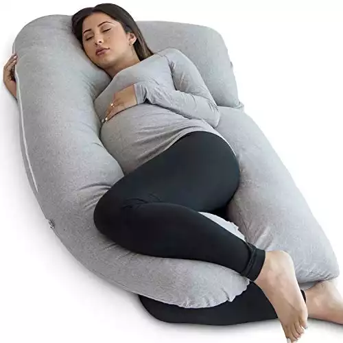 PharMeDoc U-Shaped Pregnancy Pillow