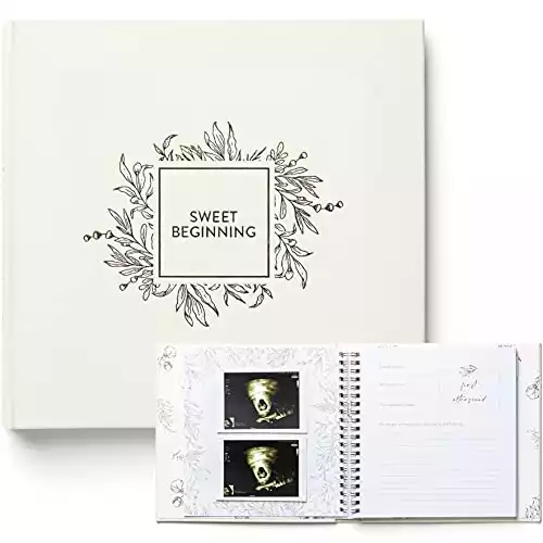 Sweet Beginnings Keepsake Pregnancy Journal to Cherish Forever