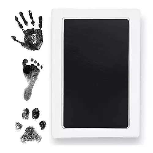 Large Clean Touch Ink Pad for Baby Handprints and Footprints