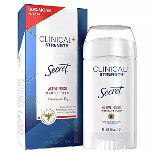 Secret Antiperspirant Clinical Strength Deodorant