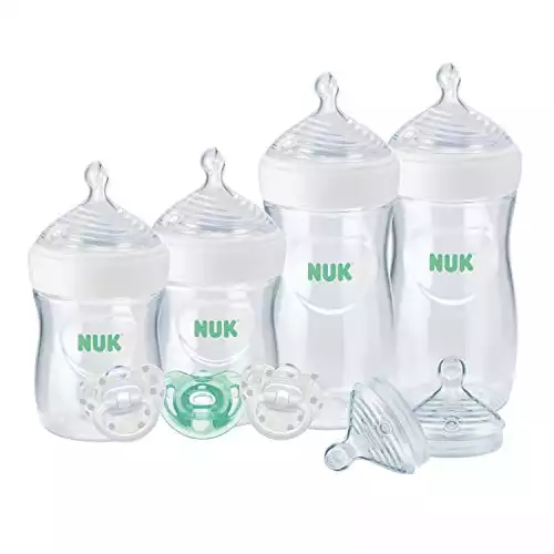 NUK Simply Natural Bottles with SafeTemp