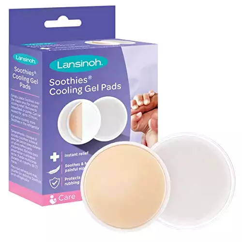 Lansinoh Soothies Breast Gel Pads for Breastfeeding and Nipple Relief