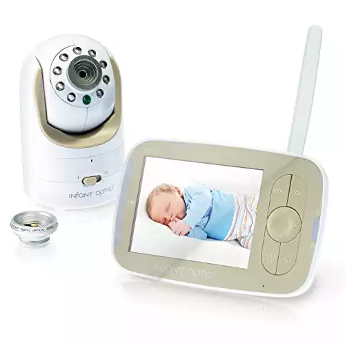 Infant Optics DXR-8 带可互换光学镜头的视频婴儿监视器