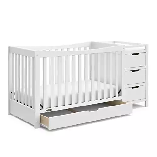 Graco Remi 5-in-1 Convertible Crib & Changer with Drawer