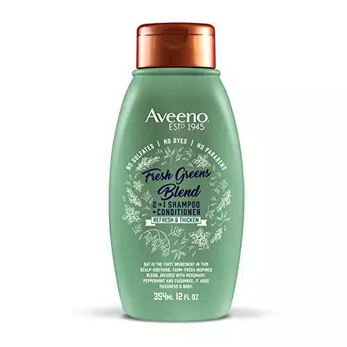 Aveeno Scalp Soothing Fresh Greens Blend 2-and-1
