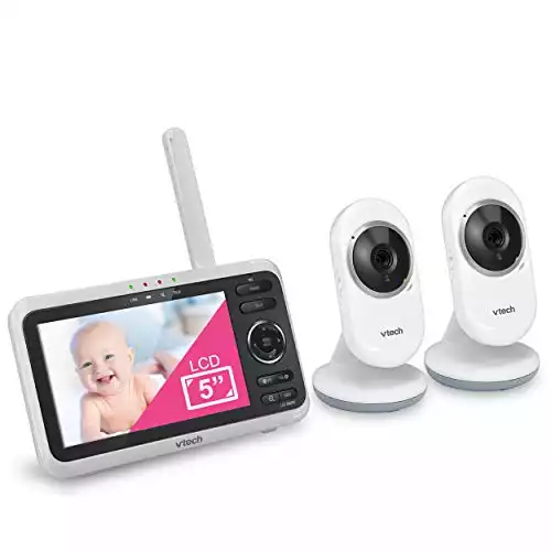 VTech VM350-2 Video Monitor with Battery supports