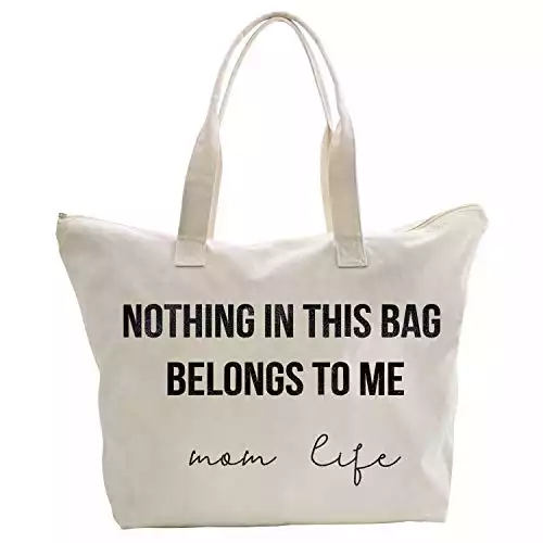 ElegantPark Mom Life Tote Bag