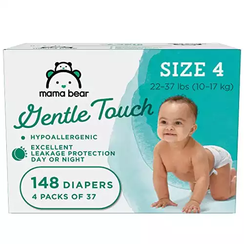 Mama Bear Gentle Touch Diapers - Size 4