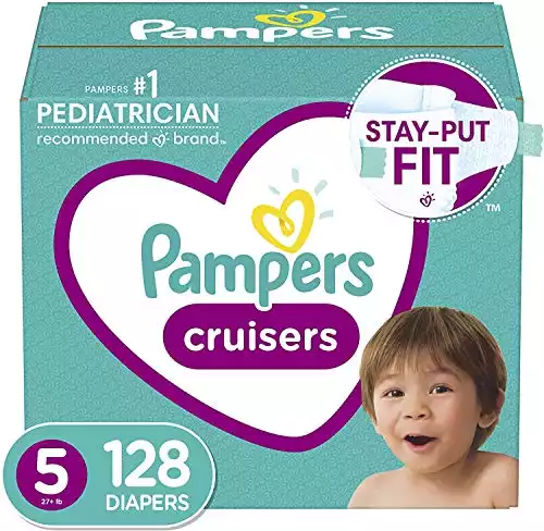 Pampers Cruisers Diapers - Size 5