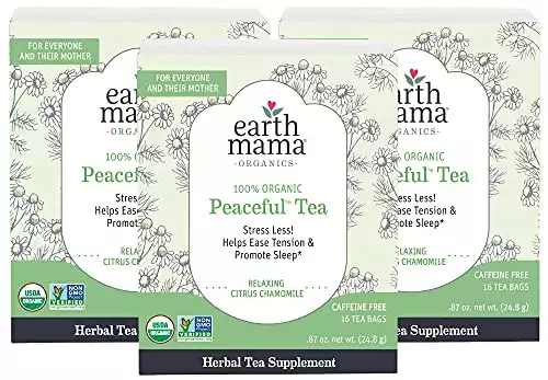 Earth Mama Organic Peaceful Mama Tea Bags for Pregnancy and Beyond