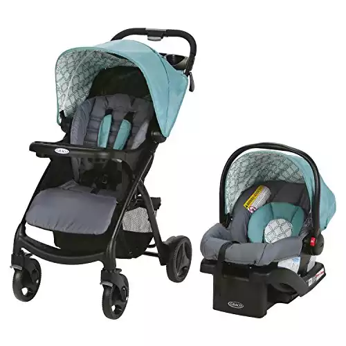 Graco Verb Travel System | Includes Verb Stroller and SnugRide 30 Infant Car Seat