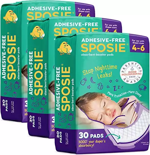 Sposie Overnight Diaper Booster Pads