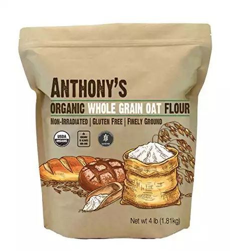 Anthony's Organic Whole Grain Oat Flour