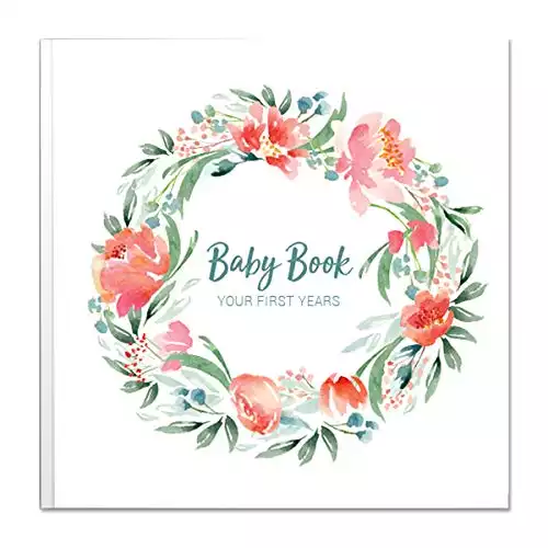 Peachly Baby Memory Book For Girls