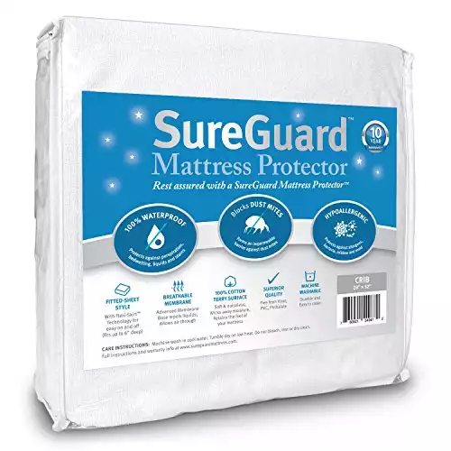 SureGuard Crib Size Mattress Protector