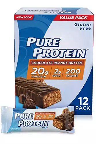 Pure Protein Chocolate Peanut Butter Protein Bars