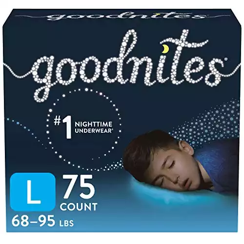 Goodnites Nighttime Bedwetting Underwear
