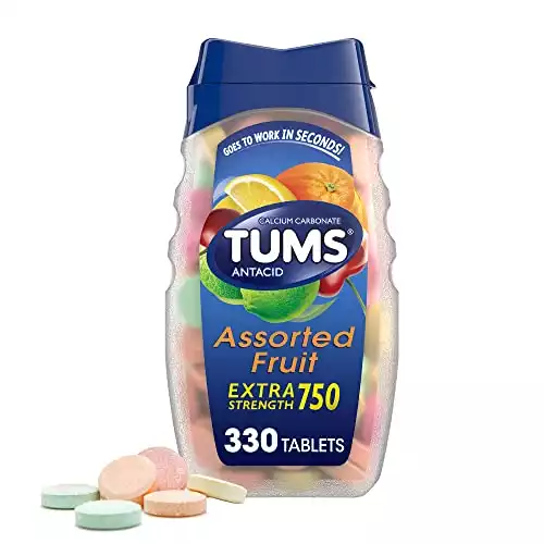 TUMS Extra Strength Antacid Tablets