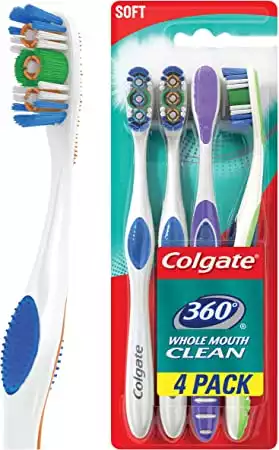 Colgate 360 Adult Full Head Soft Toothbrush