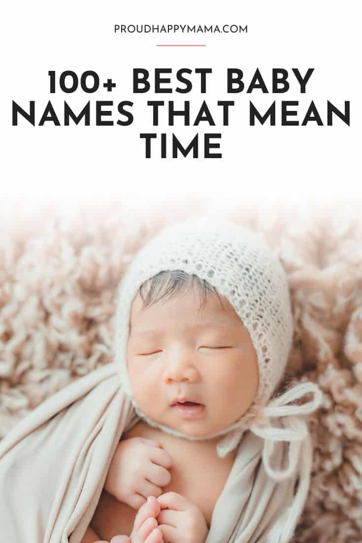 baby names that mean time