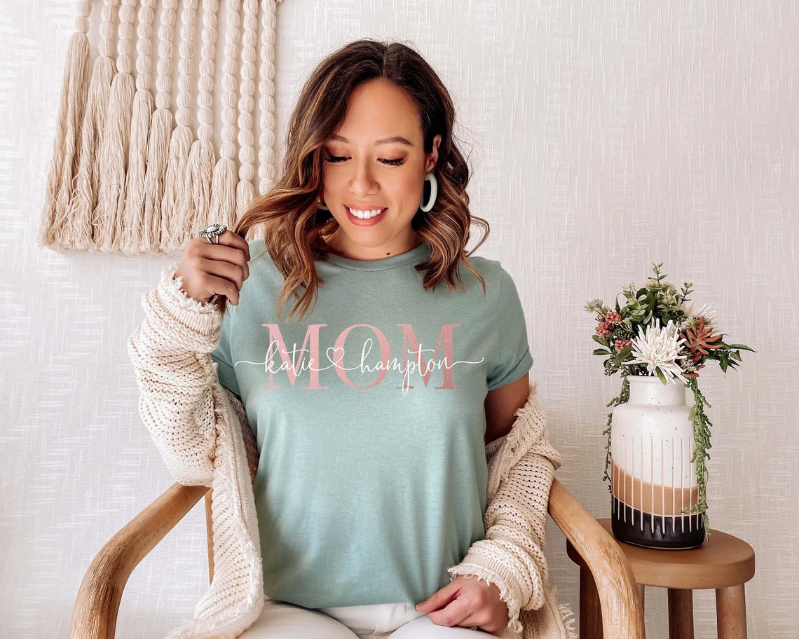 Personalized Mom Shirt
