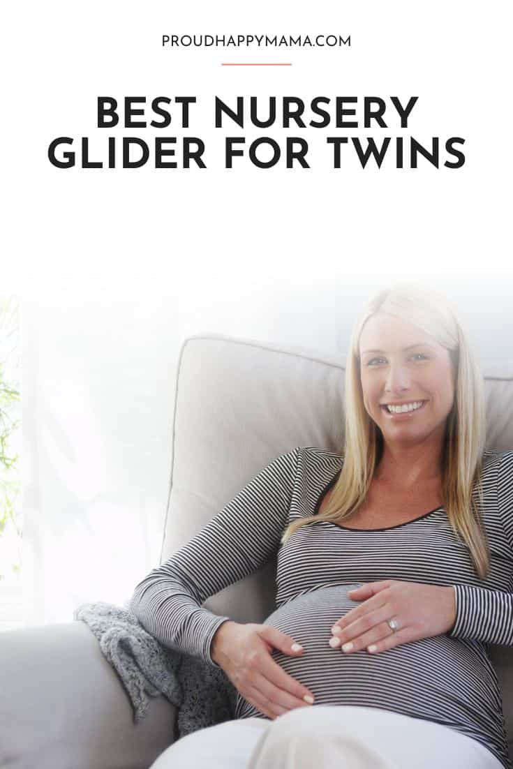 best nursery glider for twins