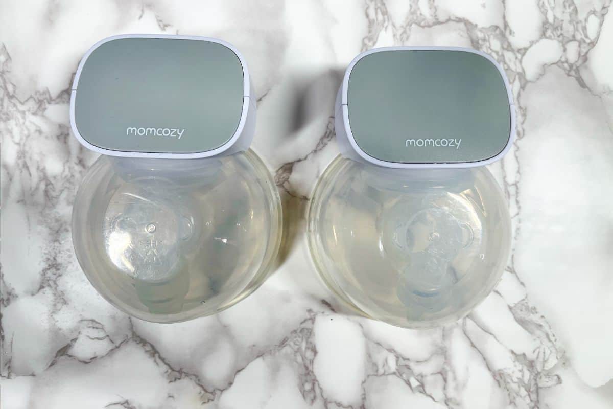 Momcozy s9 vs s12 - Image of Momcozy S9 wearable breast pump