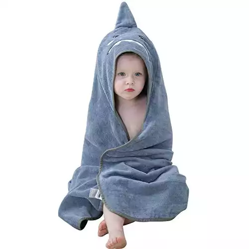 MICHLEY Unisex Baby Animal Hooded Towel