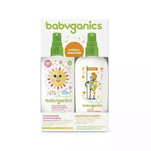 Babyganics 50 SPF Baby Sunscreen Spray and Bug Spray