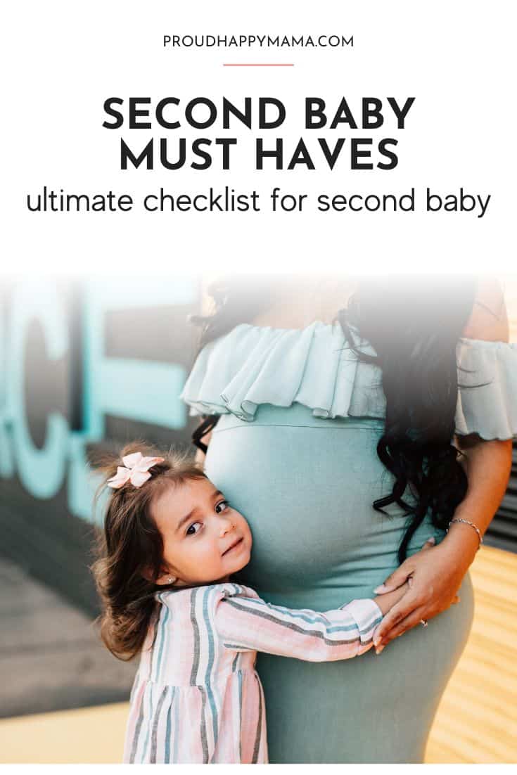 checklist for second baby