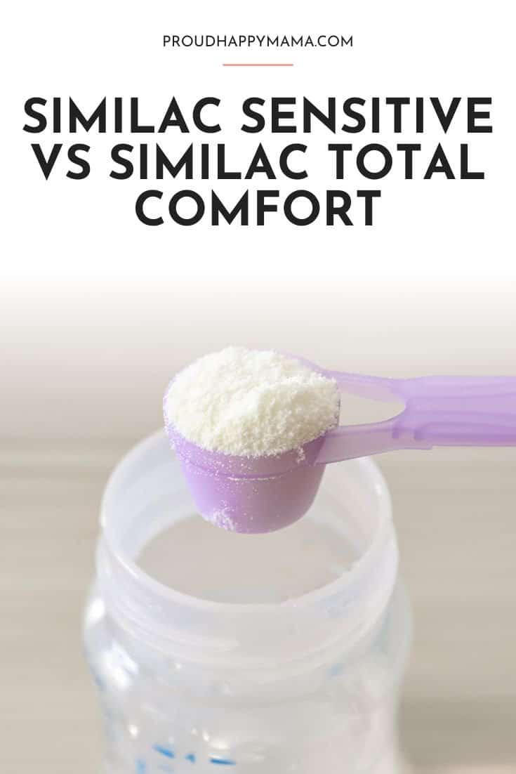 similac sensitive vs similac total comfort