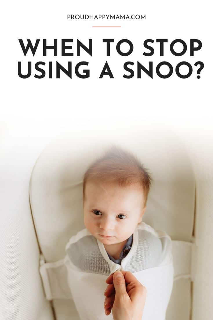 when to stop using the snoo