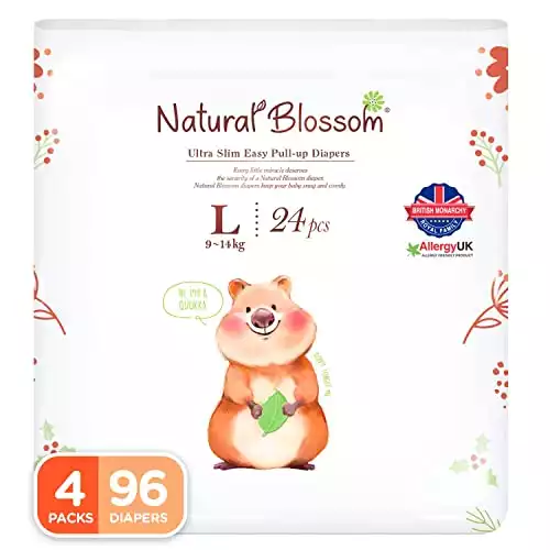 Natural Blossom Easy Pull-up Diaper Pants