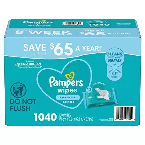 Pampers Scented Baby Wipes