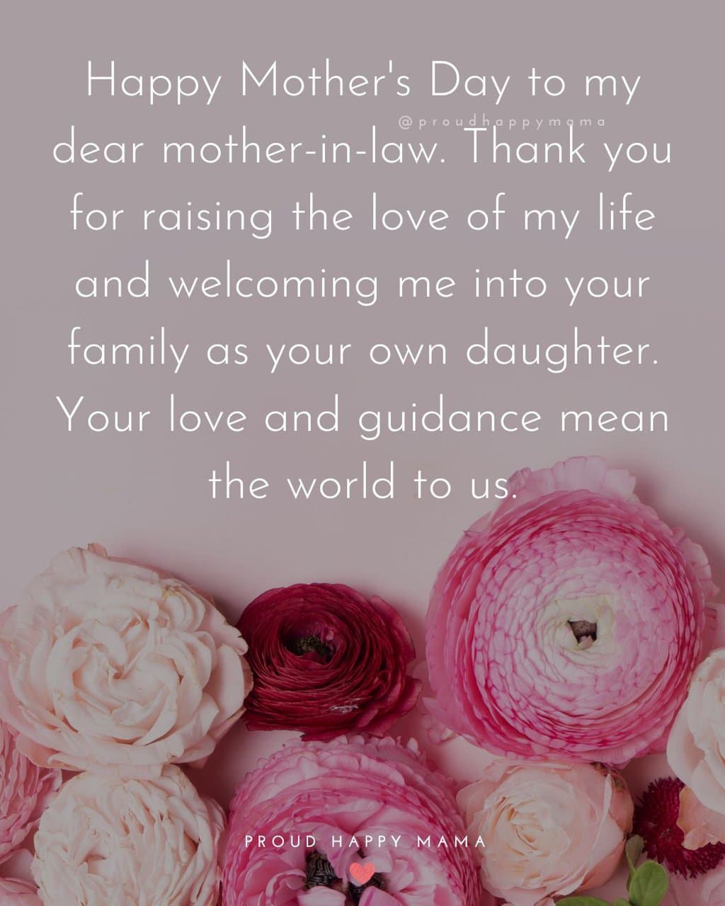 Mother's day quotes for mother-in-law from daughter