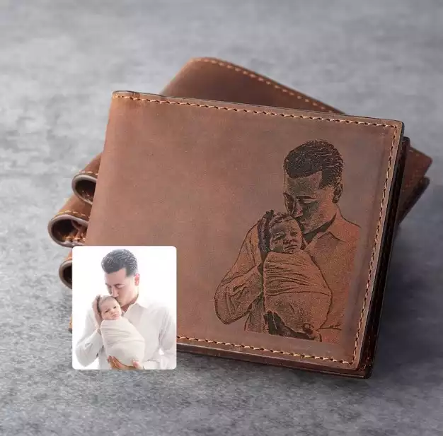 New Dad Picture Wallet
