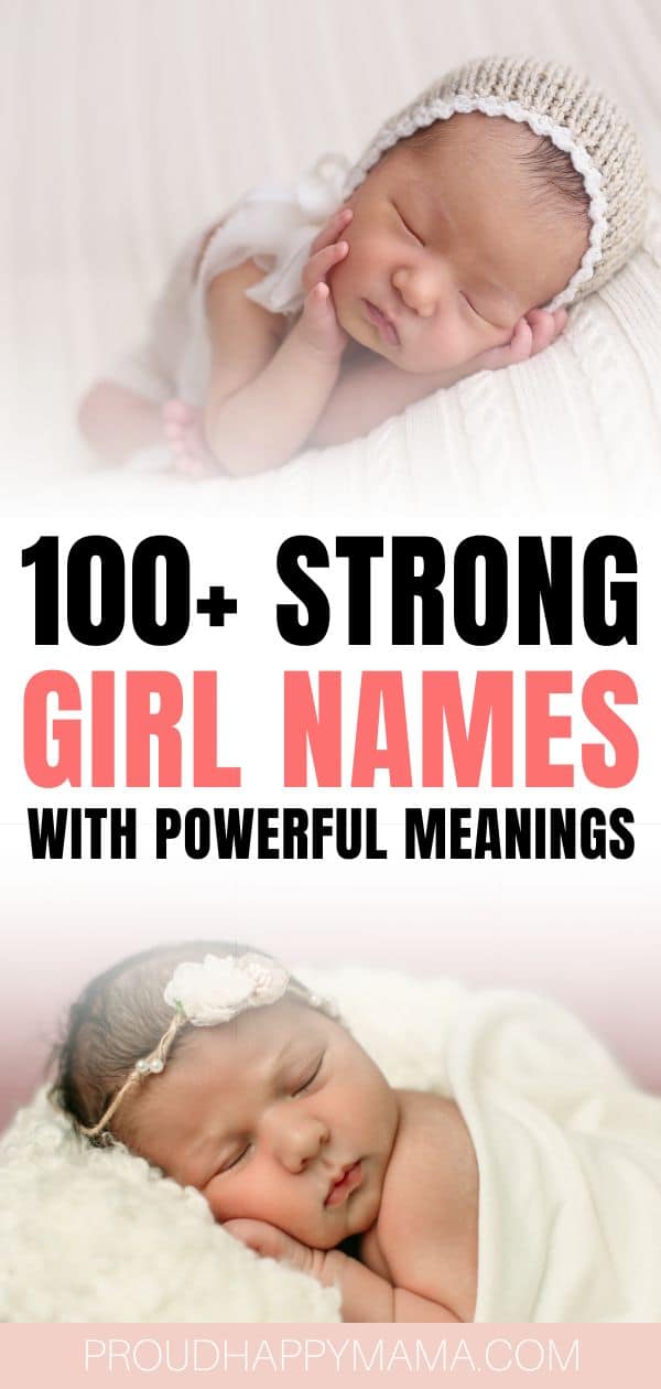 strong names for girls