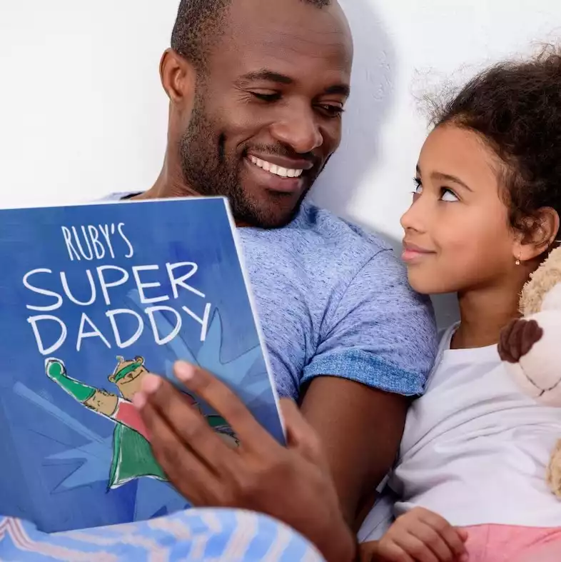 Super Daddy Personalized Book for Dads on Father's Day
