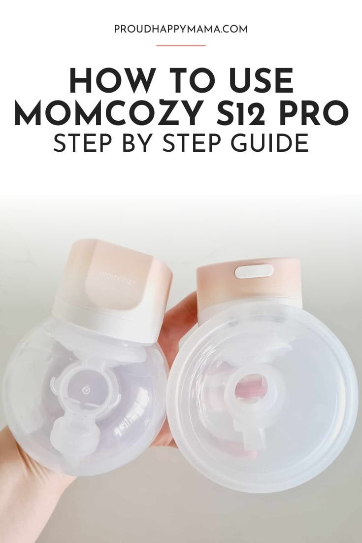 momcozy s12 pro how to use