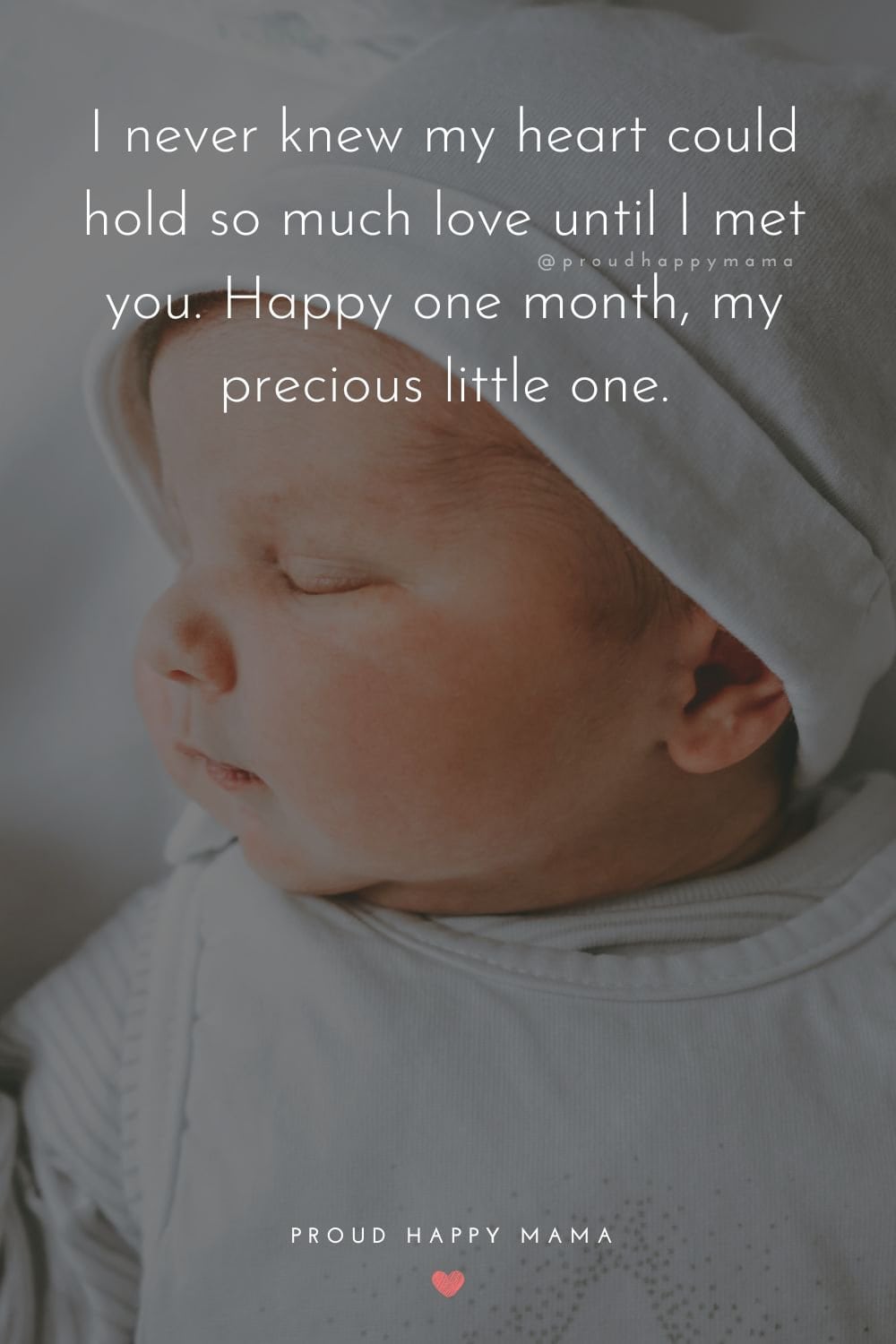 happy one month baby wish