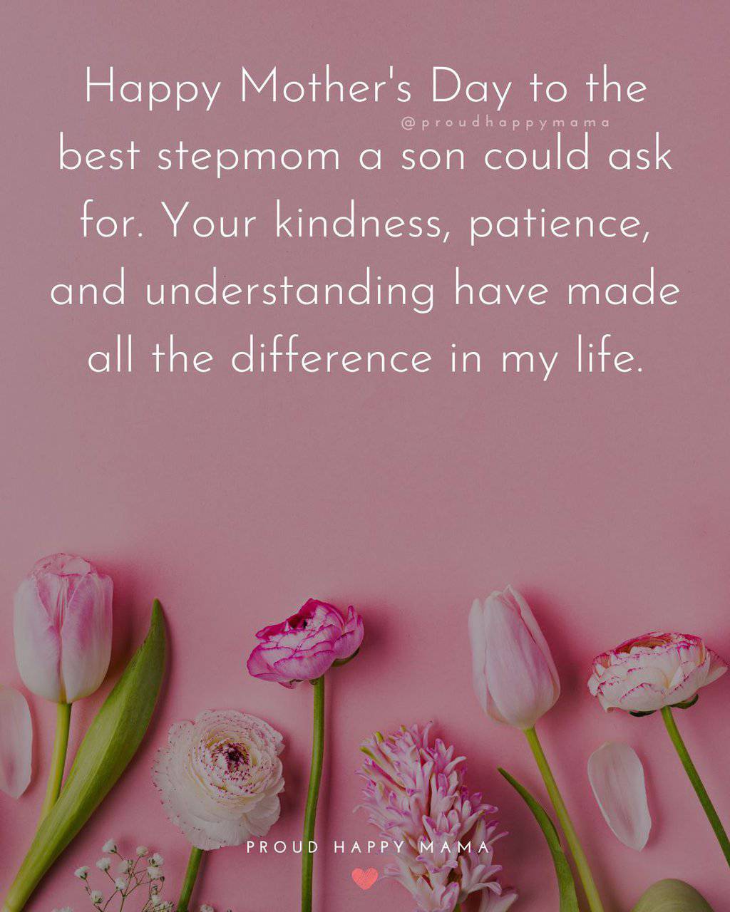 Mother's day quotes for stepmom from son
