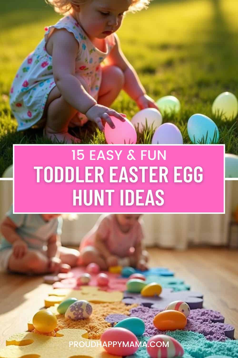 15 Fun Easter Egg Hunt Ideas for Toddlers