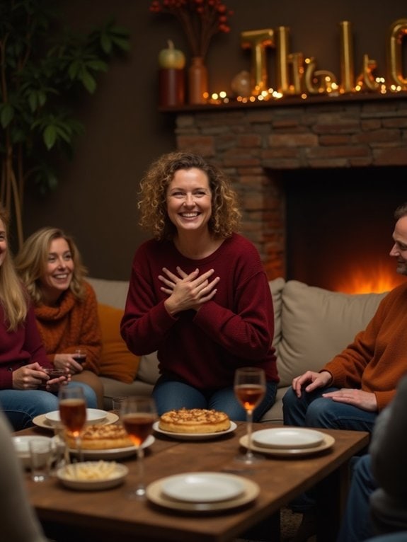 gratitude themed charades game