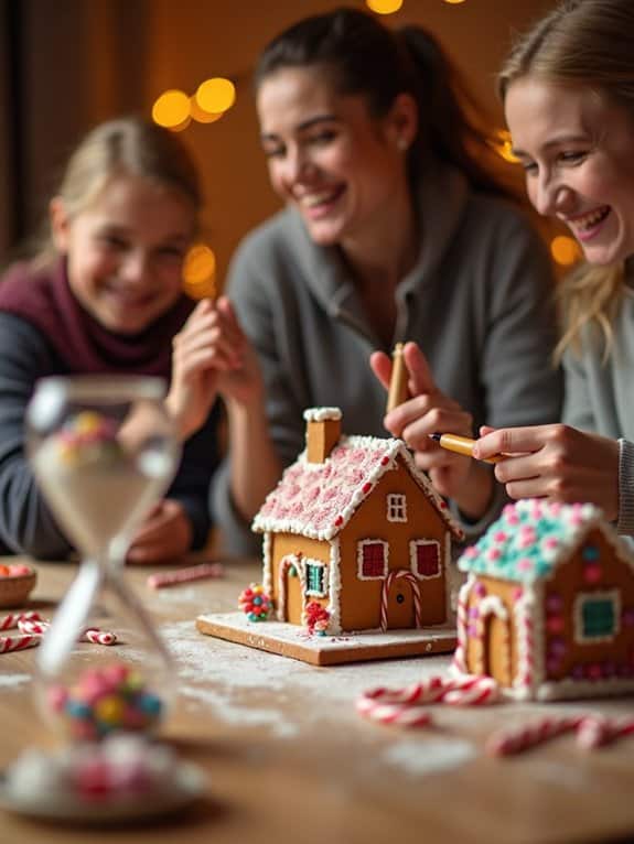 gingerbread house competition fun